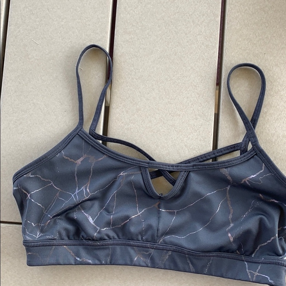 Zella gray sports bra